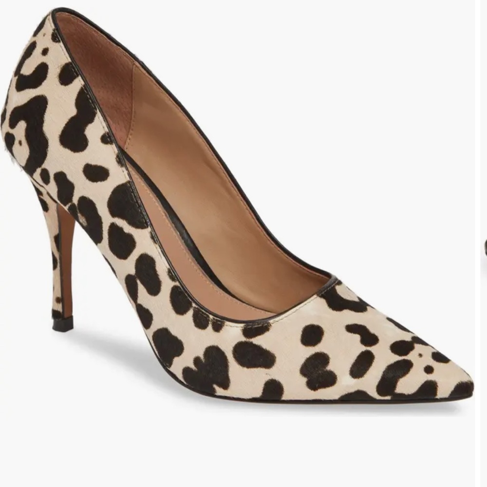 NWT Linea Paolo Payton Womens Pointy Toe Leopard Pump